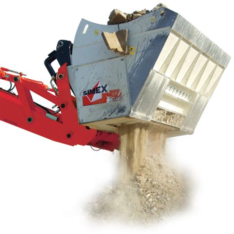 rock crusher skid steer attachment